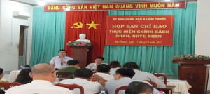 UBND xã đại phước quyết tâm hoàn thành  Chỉ tiêu bảo hiểm y tế toàn dân năm 2025