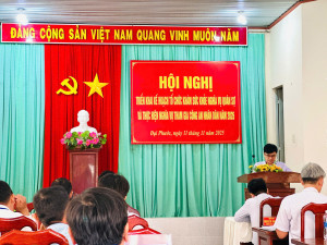 Hội nghị triển khai kế hoạch tổ chức khám sức khỏe nghĩa vụ quân sự và thực hiện nghĩa vụ tham gia công an nhân dân năm 2026