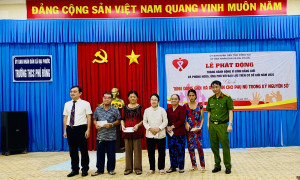 Công an xã Đại Phước tham dự Lễ phát động Tháng hành động vì bình đẳng giới năm 2025