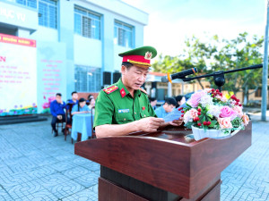 Công an xã Đại Phước ra quân thực hiện cao điểm tấn công, trấn áp các loại tội phạm bảo đảm tuyệt đối an toàn Đại hội đại biểu toàn quốc lần thứ XIV của Đảng, bầu cử đại biểu Quốc hội khóa XVI, đại biểu HĐND các cấp nhiệm kỳ 2026 – 2031 và bảo đảm an