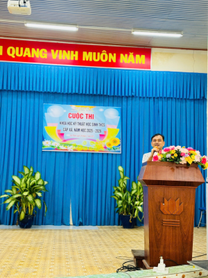 Xã Đại Phước tổ chức cuộc thi Khoa học, kỹ thuật học sinh trung học cơ sở – Vòng 2 cấp xã