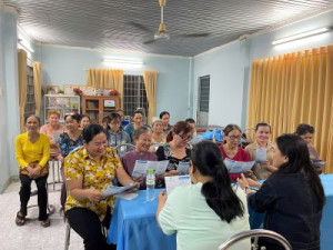 Xã Đại Phước: chi hội phụ nữ ấp Bến Đình sinh hoạt chi hội quý III/2025