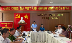 Xã Đại Phước tổ chức hội nghị sơ kết thực hiện nghị quyết 57-NQ/TW và nghị quyết 71/NQ-CP về đột phá phát triển khoa học, công nghệ, đổi mới sáng tạo và chuyển đổi số