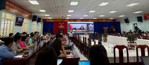 Xã Đại Phước tham dự tập huấn sử dụng hệ thống phần mềm quản lý thông tin bầu cử