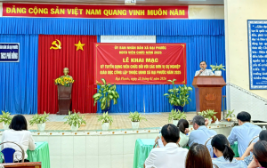 Xã Đại Phước khai mạc kỳ tuyển dụng viên chức năm 2025 cho các đơn vị sự nghiệp giáo dục