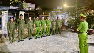 Công an xã Đại Phước bảo đảm an ninh, trật tự 4 ngày nghỉ Tết Dương lịch năm 2026