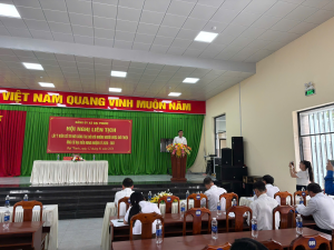 Xã Đại Phước tổ chức hội nghị lấy ý kiến cử tri nơi công tác đối với người được giới thiệu ứng cử đại biểu HĐND tỉnh Đồng Nai nhiệm kỳ 2026 – 2031