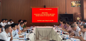 Hội nghị giao Ban Bí thư các chi, đảng bộ trực thuộc