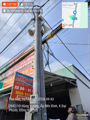 Đài truyền thanh xã tích cực phát tuyên truyền cuộc bầu cử đại biểu Quốc hội khóa XVI và đại biểu hội đồng nhân dân các cấp nhiệm kỳ 2026 – 2031