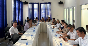 Tập thể Đảng viên Phòng Văn hóa – Xã hội xã đại phước tổ chức xem truyền hình trực tuyến Đại hội Đại biểu toàn quốc lần thứ XIV của Đảng