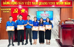 Đoàn xã Đại Phước tổ chức Lễ trao giải các hội thi trong năm 2025