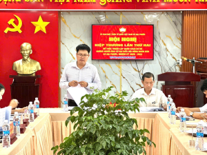 Ủỷ ban Mặt trận Tổ quốc Việt Nam xã Đại Phước tổ chức hội nghị Hiệp thương lần thứ hai để thỏa thuận danh sách sơ bộ người ứng cử đại biểu HĐND xã Đại Phước, nhiệm kỳ 2026 – 2031