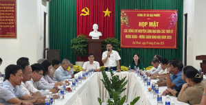 Họp mặt các đồng chí lãnh đạo lão thành qua các thời kỳ