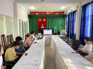 Xã Đại Phước tham dự tập huấn trực tuyến về công tác phòng, chống dịch bệnh và triển khai chương trình y tế dân số năm 2026