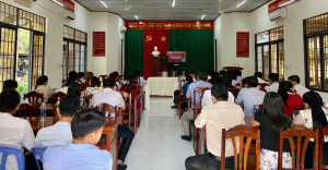 Đảng ủy xã Đại Phước tổ chức tham dự Hội nghị học tập chuyên đề năm 2026