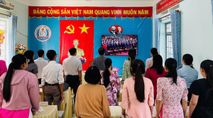 100% đảng viên tham gia học tập Nghị quyết Đại hội XIV của Đảng