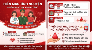 Hiến máu tình nguyện – Nghĩa cử cao đẹp vì cộng đồng
