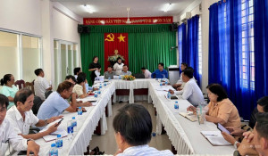 Xã Đại Phước triển khai lấy ý kiến hộ gia đình về đề án thành lập thành phố Đồng Nai trực thuộc Trung ương