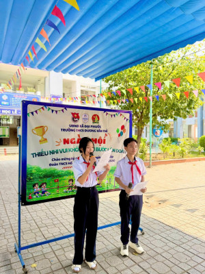 Ngày hội “Thiếu nhi vui khỏe – Tiến bước lên đoàn” năm 2026 tại chi Đoàn trường THCS Dương Văn Thì