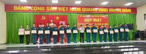 Công an xã Đại Phước được khen thưởng tại Lễ kỷ niệm 91 năm Ngày truyền thống Dân quân tự vệ Việt Nam