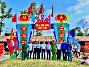 Công an xã Đại Phước phối hợp các lực lượng bảo đảm an ninh, trật tự Hội trại tòng quân xã Đại Phước năm 2026