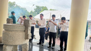 Xã Đại Phước luôn chú trọng phát huy  truyền thống “Uống nước nhớ nguồn”.