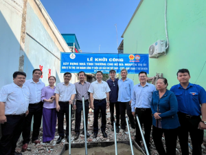 Lễ khởi công xây dựng “Nhà tình thương”