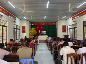 Xã Đại Phước tổ chức tham dự hội nghị Toàn quốc tổng kết Công tác Bầu cử nhiệm kỳ 2026–2031