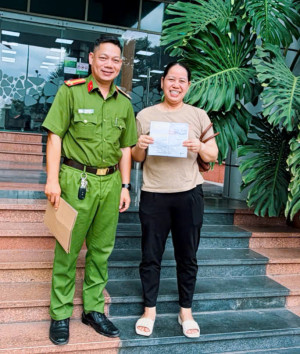 Công an xã Đại Phước: Khẩn trương xác minh, hoàn trả tiền chuyển nhầm cho công dân
