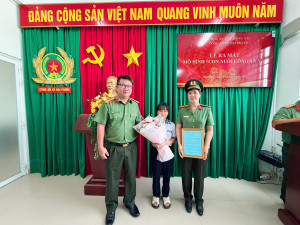 Công an xã Đại Phước ra mắt mô hình “Con nuôi Công an xã”