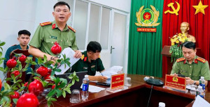 Công an – Quân sự xã Đại Phước triển khai kế hoạch bảo đảm an ninh, trật tự chương trình ca nhạc, bắn pháo hoa