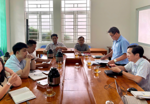 Xã Đại Phước làm việc về phương án chuyển đổi hệ thống đài...