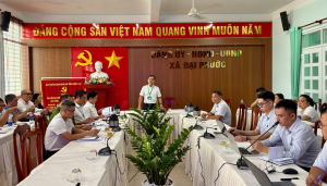 Xã Đại Phước thúc đẩy chuyển đổi số, nâng cao hiệu quả quản lý và điều hành