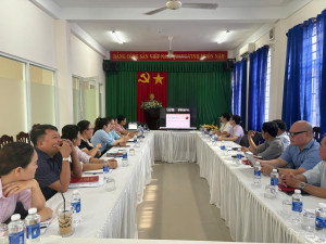 Xã Đại Phước tham gia lớp tập huấn hướng dẫn thực hiện báo cáo theo Bộ chỉ số phục vụ công tác chỉ đạo, điều hành trên môi trường điện tử