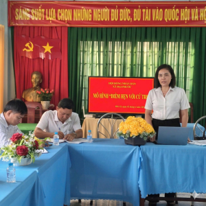 “Điểm hẹn với cử tri” tại xã Đại Phước