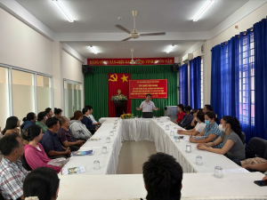 Xã Đại Phước tổ chức tập huấn kiến thức an toàn thực phẩm cho các cơ sở kinh doanh dịch vụ ăn uống năm 2026
