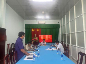 Bí thư Đảng ủy xã Đại Phước tiếp công dân định kỳ tháng 5 năm 2026