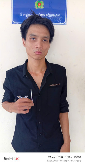 Công an xã Đại Phước triệt phá vụ tổ chức sử dụng trái phép chất ma túy, tạm giữ hình sự 02 đối tượng