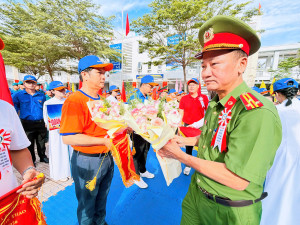 Công an xã Đại Phước chủ trì phối hợp bảo đảm an ninh, an toàn Lễ khai mạc Đại hội Thể dục thể thao xã lần thứ I năm 2026