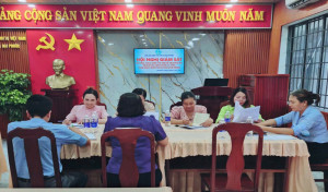 Hoạt động giám sát  năm 2026 của Hội LHPN xã Đại Phước.