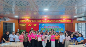 Hội LHPN xã Đại Phước phát động đợt thi đua đặc biệt 500 ngày đêm.