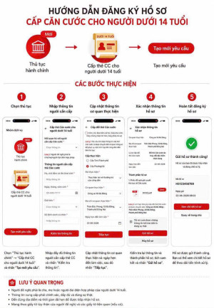 Công an xã Đại Phước: Tuyên truyền, hướng dẫn đăng ký hồ sơ cấp căn cước cho người dưới 14 tuổi qua Cổng dịch vụ công