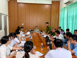 Đoàn giám sát thực hiện khảo sát, giám sát công tác quản lý đối tượng sau cai nghiện ma túy và cai nghiện ma túy tại cộng đồng trên địa bàn xã Đại Phước
