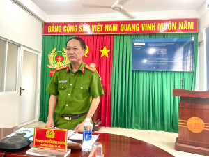 Công an xã Đại Phước tổ chức Hội nghị giao ban với lực lượng tham gia bảo vệ an ninh, trật tự ở cơ sở, triển khai nhiệm vụ công tác tháng 7/2026
