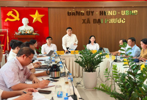 Hội nghị Ban Chấp hành Đảng bộ xã Đại Phước lần thứ 4 (mở rộng)