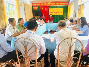 Thường trực Hội đồng nhân dân xã tổ chức thành công “Điểm hẹn cử tri” tháng 6 năm 2026 tại ấp Phước Lý