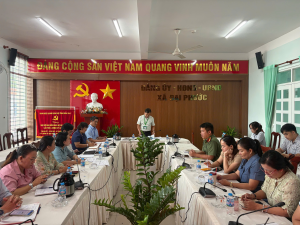 Đại Phước tổ chức hội nghị sơ kết công tác cải cách hành chính và chuyển đổi số 6 tháng đầu năm 2026