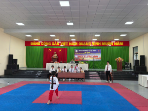 Lan tỏa phong trào rèn luyện thể thao qua môn Taekwondo tại Đại hội TDTT xã Đại Phước lần thứ I năm 2026