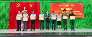 Xã Đại Phước thực hiện tốt công tác Thi đua khen thưởng  trong 06 tháng đầu năm 2026