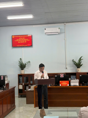 Xã Đại Phước ra mắt Zalo Mini App “công dân số xã đại phước” và chức năng lấy số trực tuyến tại Trung tâm Phục vụ Hành chính công
